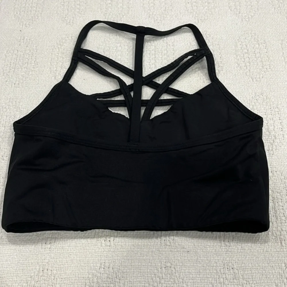 Victoria’s Secret PINK ULTIMATE sports bra XS‎ extra small black